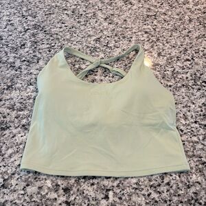 Vitality Crop Cross Back Tank